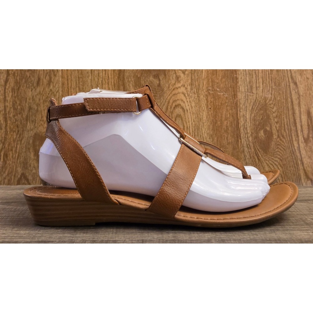 Eurosoft By Sofft Strappy Sandals Womens Size 8.5 Brown‎
